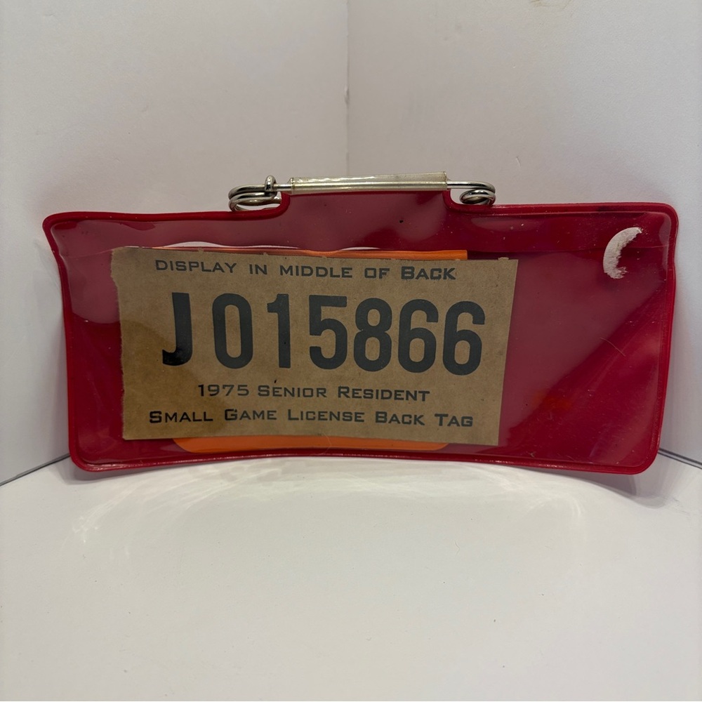 Vintage HUNTER License HOLDER